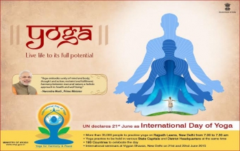 International Day of Yoga - 21st June 2015